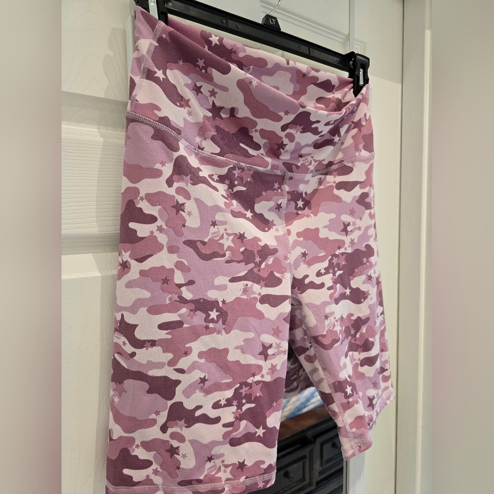 Fabletics long workout shorts